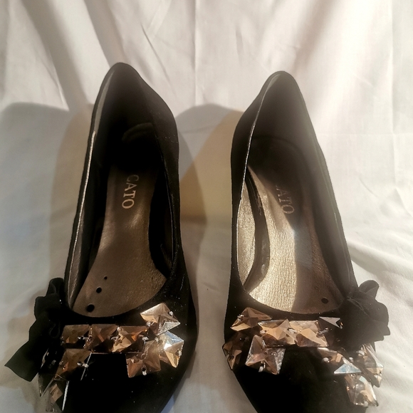 Staccato black suede pumps - Picture 2 of 6